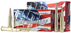 Hornady 8047 American Whitetail 243 Winchester 100 GR InterLock 20 Bx/ 10 Cs