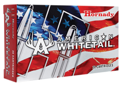 Hornady 8144 American Whitetail 25-06 Remington 117 GR InterLock 20 Bx/ 10 Cs