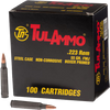Tulammo TA223100 Centerfire Rifle 223 Rem/5.56 NATO 55 GR FMJ 100 Bx/ 10 Cs - 100 Rounds