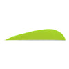 Trueflight Parabolic Feathers Chartreuse 3 in. RW 100 pk. - Trueflight - View 1