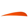 Trueflight Parabolic Feathers Orange 4 in. LW 100 pk.