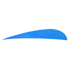 Trueflight Parabolic Feathers Blue 4 in. LW 100 pk. - Trueflight - View 1