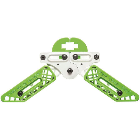 Pine Ridge Kwik Stand Bow Support White/Lime Green
