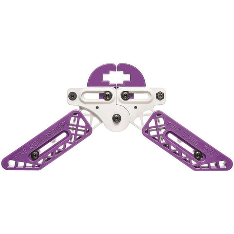 Pine Ridge Kwik Stand Bow Support White/Purple