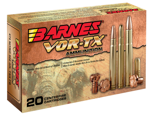Barnes 22008 VOR-TX 22-250 Remington 50GR TSX FB  20Box/10Case