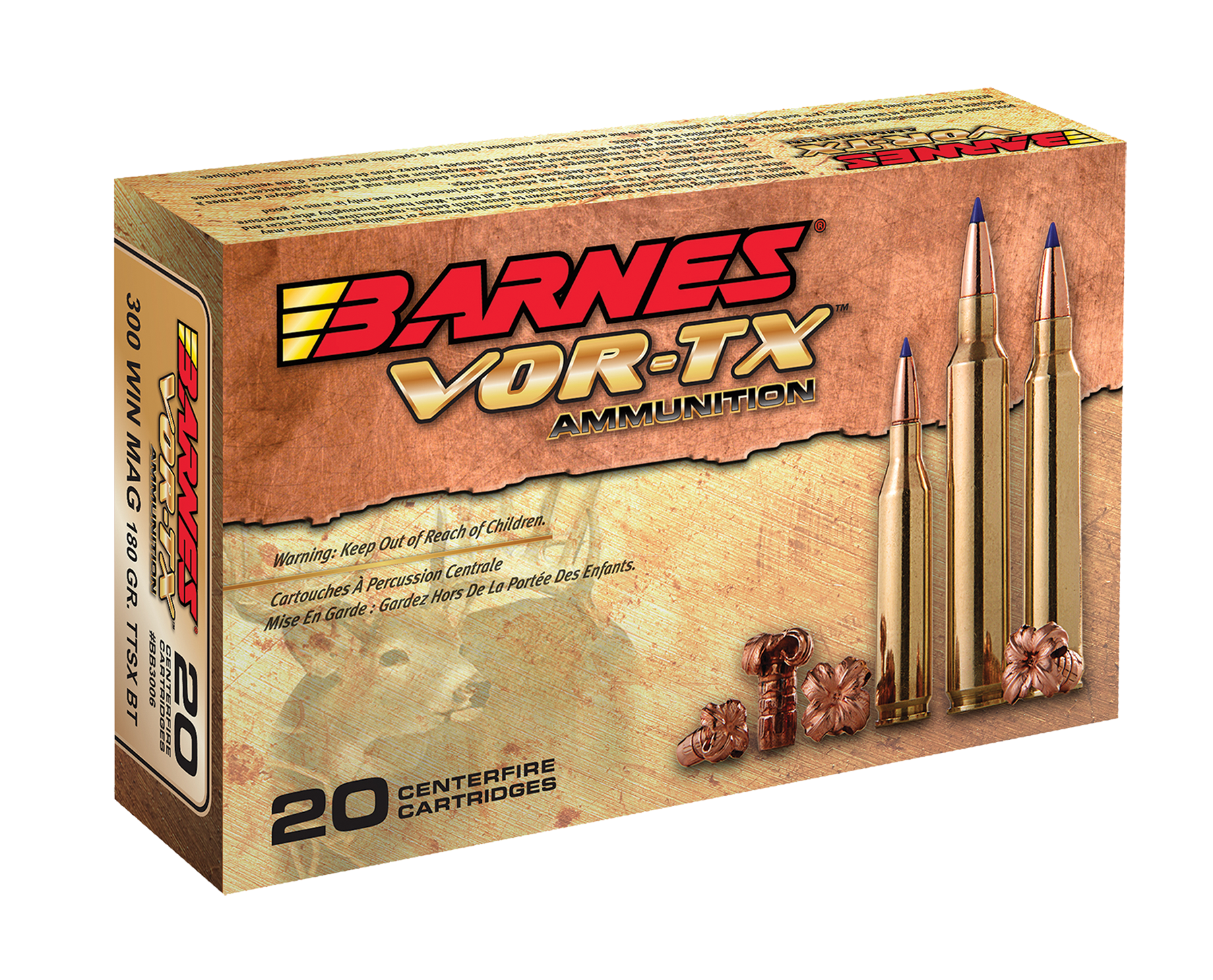 Barnes VOR-TX Weatherby TTSX Boat Tail Ammo