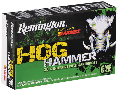 Remington PHH30061 Hog Hammer TSX Boat Tail 30-06 Springfield 168GR 20Box/10Case