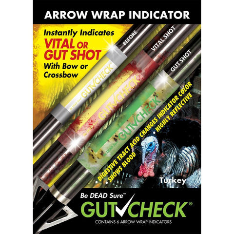 Gut Check Arrow Wrap Indicators Turkey 6 pk.