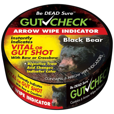 Gut Check Arrow Wipe Indicators Bear 6 pk.