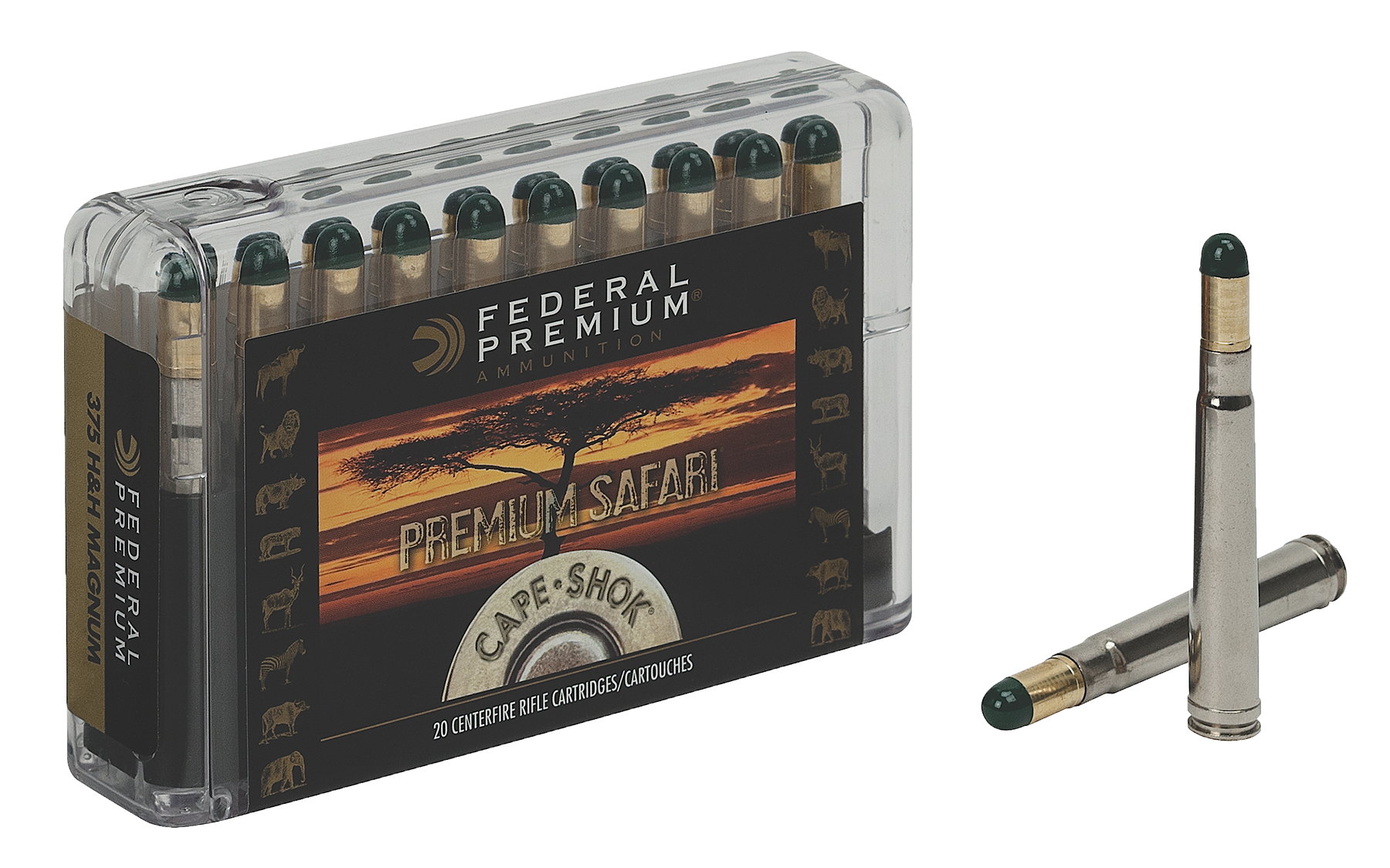 Federal Cape-Shok Woodleigh Hydro Solid Ammo