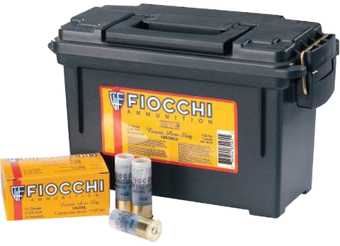 Fiocchi 12FHV00B Buckshot 12 Gauge 2.75" Buckshot 9 Pellets 00 Buck 80 Bx/ 1 Cs