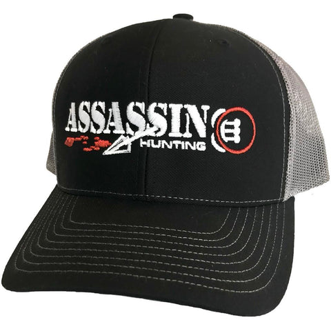 Assassin Mesh Back Hat Bloodtrail Black/Charcoal OSFA