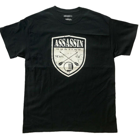 Assassin T-Shirt Shield Black X-Large