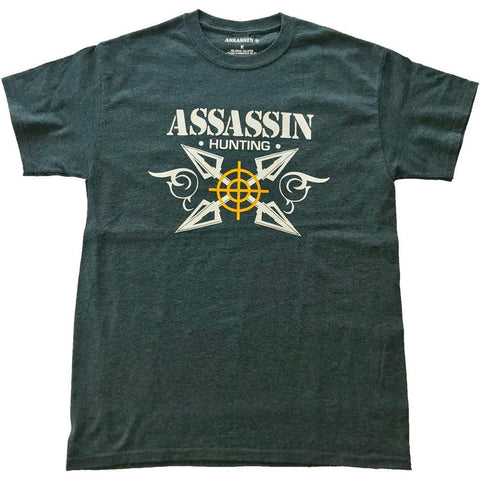 Assassin T-Shirt Broadhead Charcoal Large