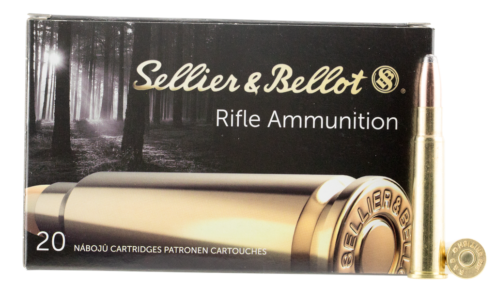 Sellier & Bellot SB303C Rifle 303 British 180 GR Soft Point 20 Bx/ 20 Cs