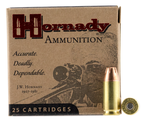 Hornady 90242 Custom 9mm Luger 124 GR XTP Hollow Point 25 Bx/ 10 Cs