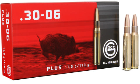 280740020 Plus Geco 
30-06 Springfield 170 GR Plus 20 Bx/10 Cs