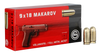 294540050 Pistol Geco 
9mm Makarov 95 GR Full Metal Jacket 50 Bx/ 20 Cs