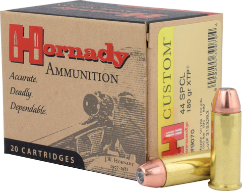 Hornady 9070 44 Special Hornady XTP JHP 180GR 20 Box/10 Case