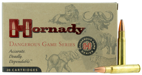 Hornady 8234 Dangerous Game InterLock SP-RP 376 Steyr 225 GR Spire Point-Recoil Proof 20 Box/6 Case