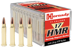 Hornady 83172 17 HMR Jacketed Hollow Point 20 GR 50Box/40Case