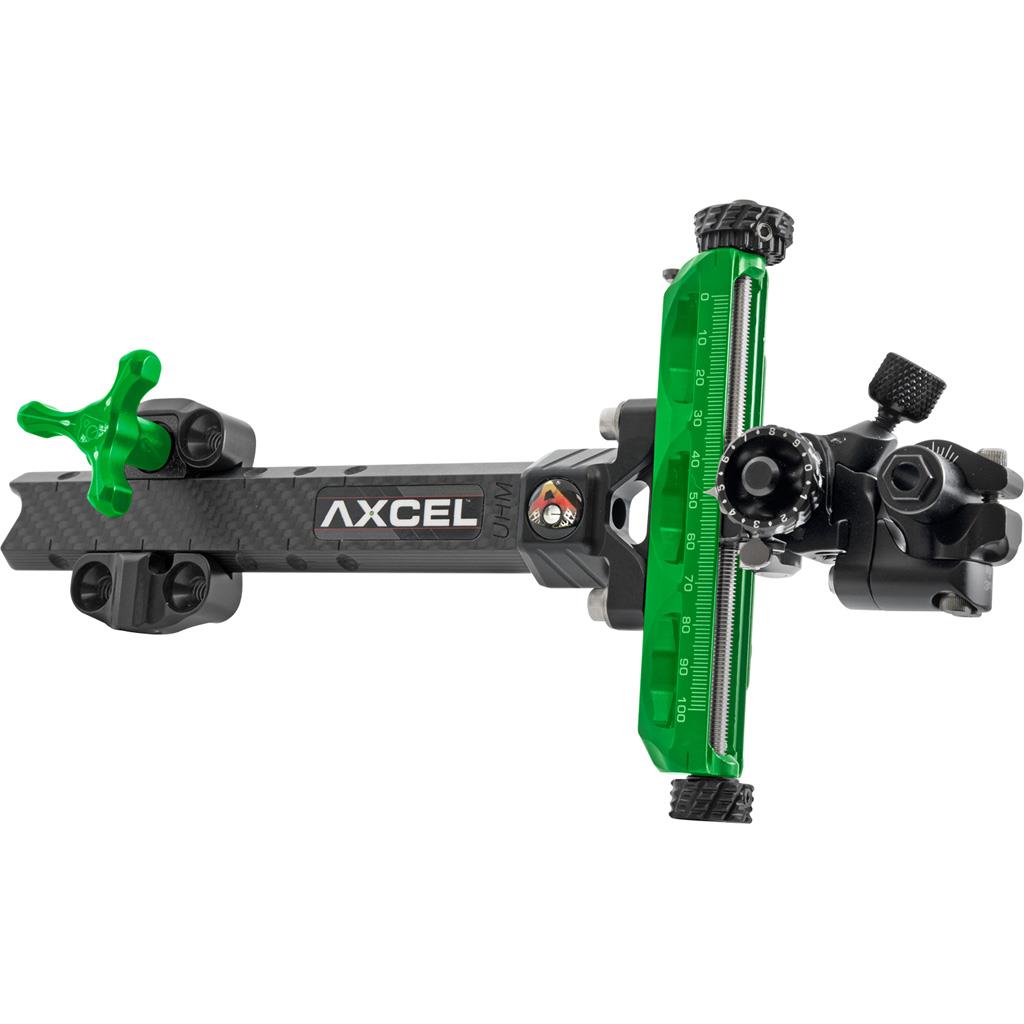 Axcel Achieve XP Compound Sight Green  Black 6 in  RH