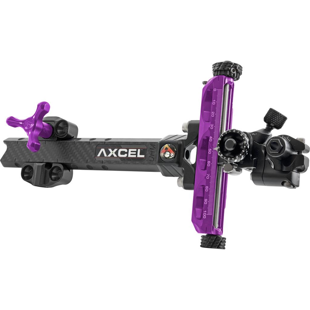Axcel Achieve XP Compound Sight Purple  Black 6 in  RH
