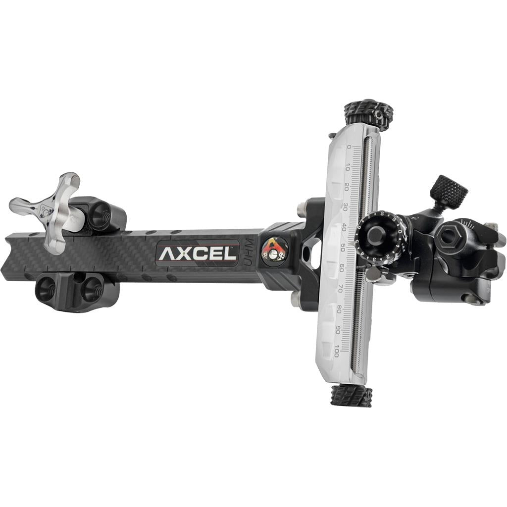 Axcel Achieve XP Compound Sight Silver  Black 9 in  RH
