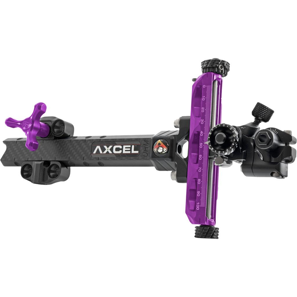 Axcel Achieve XP Compound Sight Purple  Black 9 in  RH