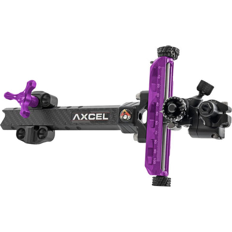 Axcel Achieve XP Compound Sight Purple/ Black 9 in. RH