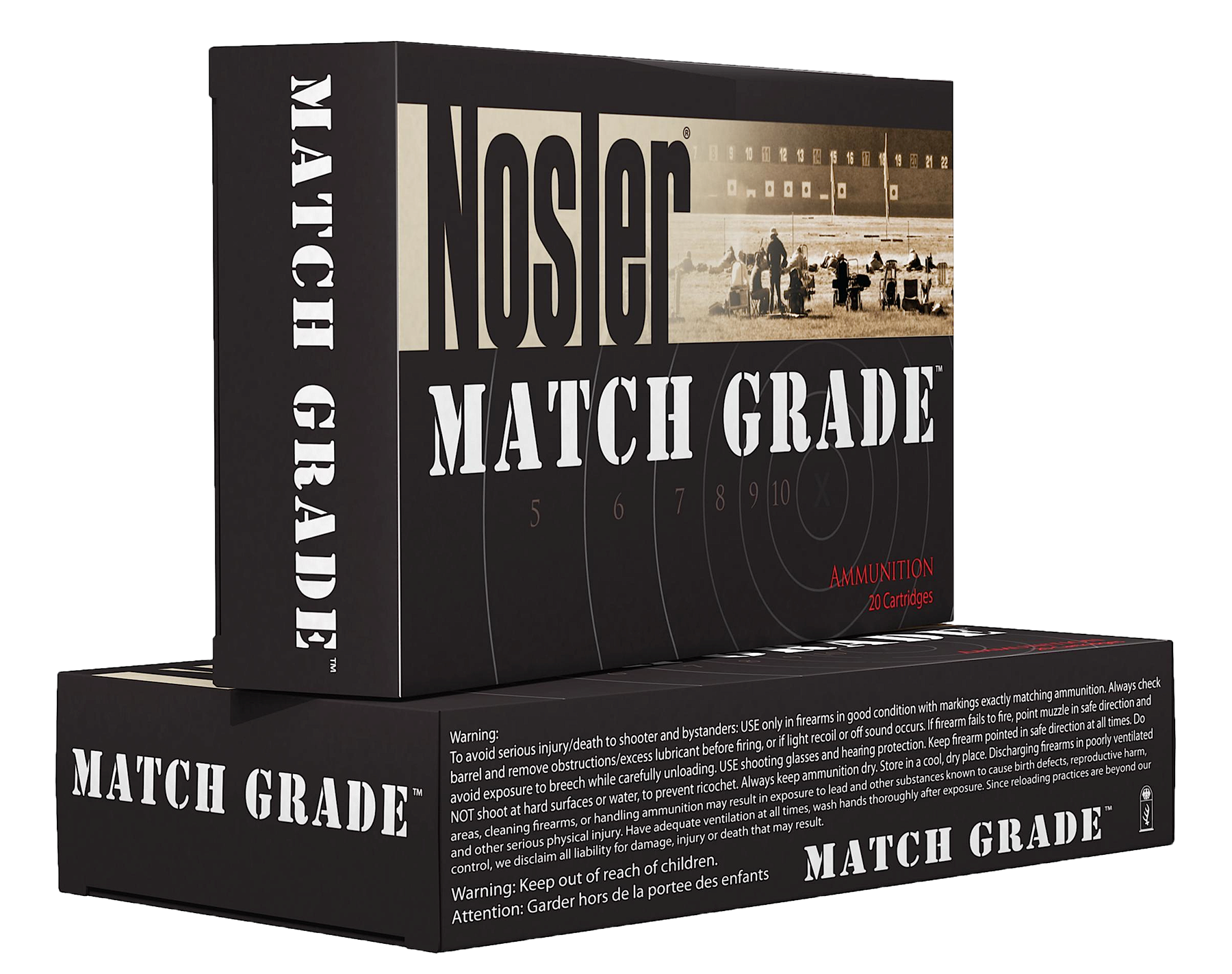 Nosler Match Grade HP Ammo