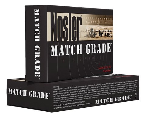 Nosler 43455 Match Grade Rifle 6.5 Creedmoor Hollow Point 140 GR 20Box/10Case