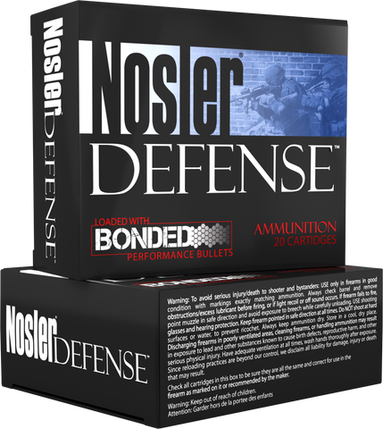 Nosler 37151 Performance Bonded 9mm+P Bonded Tipped 124 GR 20Box/10Case