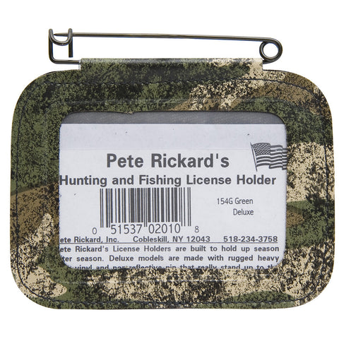 Rickards Single License Holder Camo