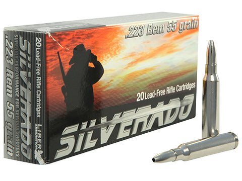 Liberty Ammunition LACD223019 Silverado 223 Remington/5.56 NATO 55 GR Boat Tail Hollow Point 20 Bx