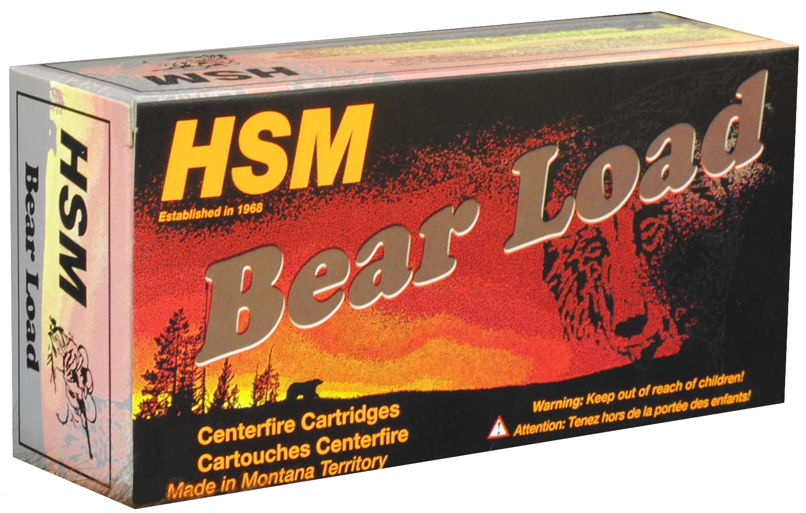 HSM Bear Load Government +P RNFP Ammo