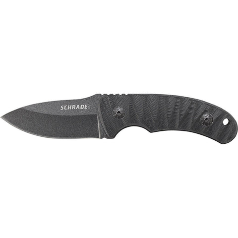 Schrade Full Tang Fixed Blade Knife 6.26 In. with G-10 Slabs