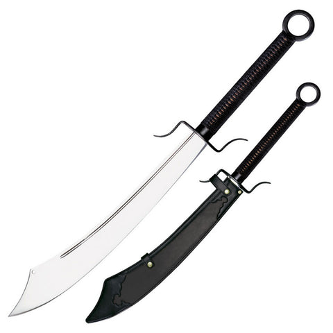 Cold Steel Chinese War Sword with Black Cord Wrapped Handle