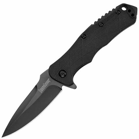 Kershaw RJ Tactical Assisted 3.0 Fine Edge Folding Knife Blk