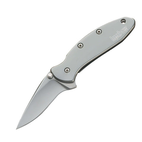 Kershaw Chive Assisted Fine Edge Folding Knife Grey