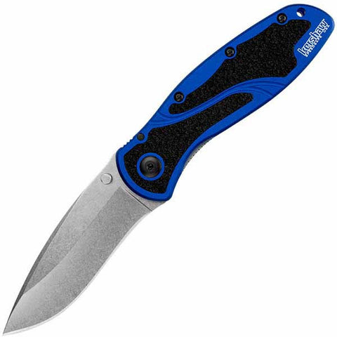 Kershaw Blur Assisted Fine Edge Folding Knife Black/Navy