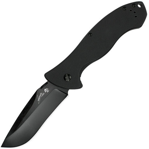 Kershaw Emerson CQC-9K Fine Edge Folding Knife Black