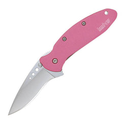 Kershaw Chive Assisted Fine Edge Folding Knife Pink