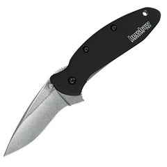 Kershaw Scallion Folding Knife Bld 2.4in Overall 5.75inBlack