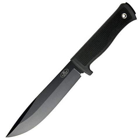 Fallkniven A1 Fine Edge Fixed Blade Knfe w/Kraton Handle Blk