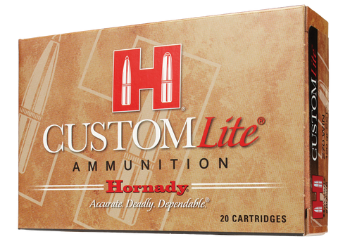 Hornady 80572 Custom Lite 7mm-08 Remington 120 GR SST 20 Bx/ 10 Cs