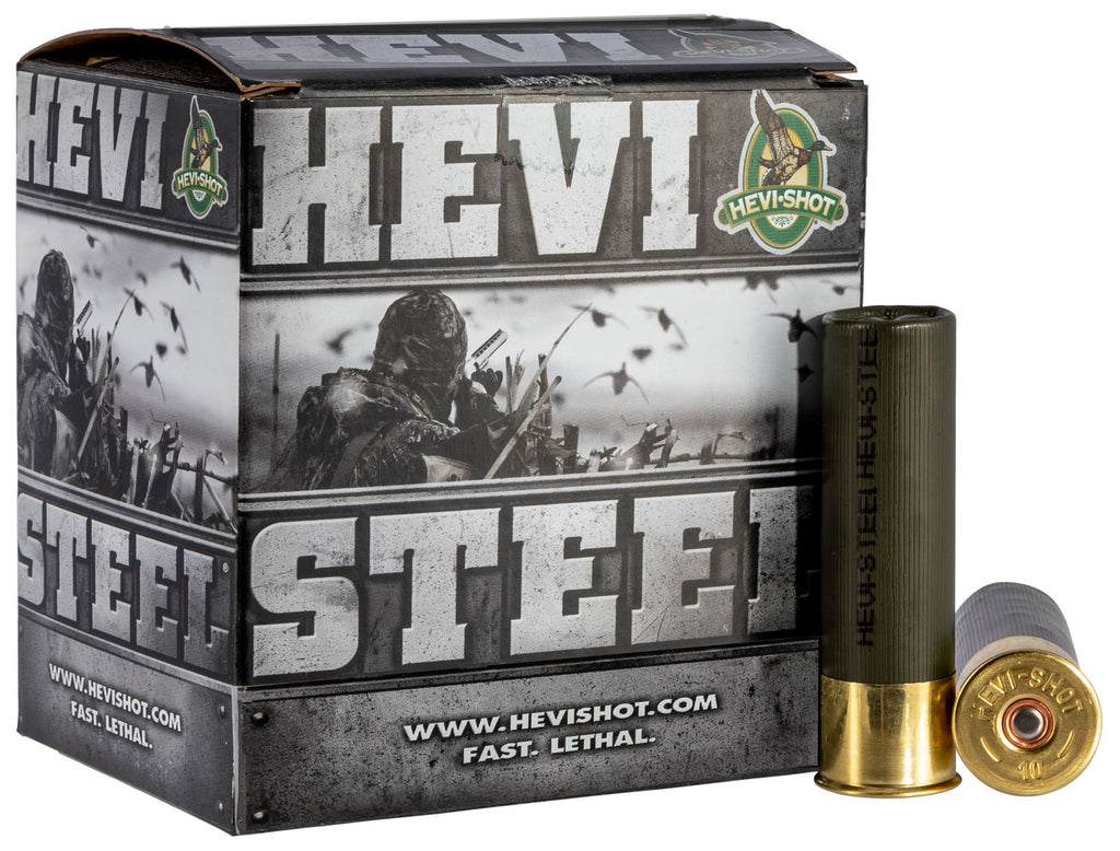 Hevishot 61223 Hevi-Steel  12 Gauge 2.75" 1 1/8 oz 3 Shot 25 Bx/ 10 Cs