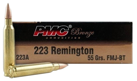 PMC 223ABP Battle Pack Bulk Rifle Ammo 223 Rem FMJBT 55GR 200 Pack/5 Case - 200 Rounds