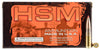 HSM 300BLK1N Subsonic 300 AAC Blackout/Whisper (7.62X35mm) 208 GR AMAX 20 Bx/ 25 Cs