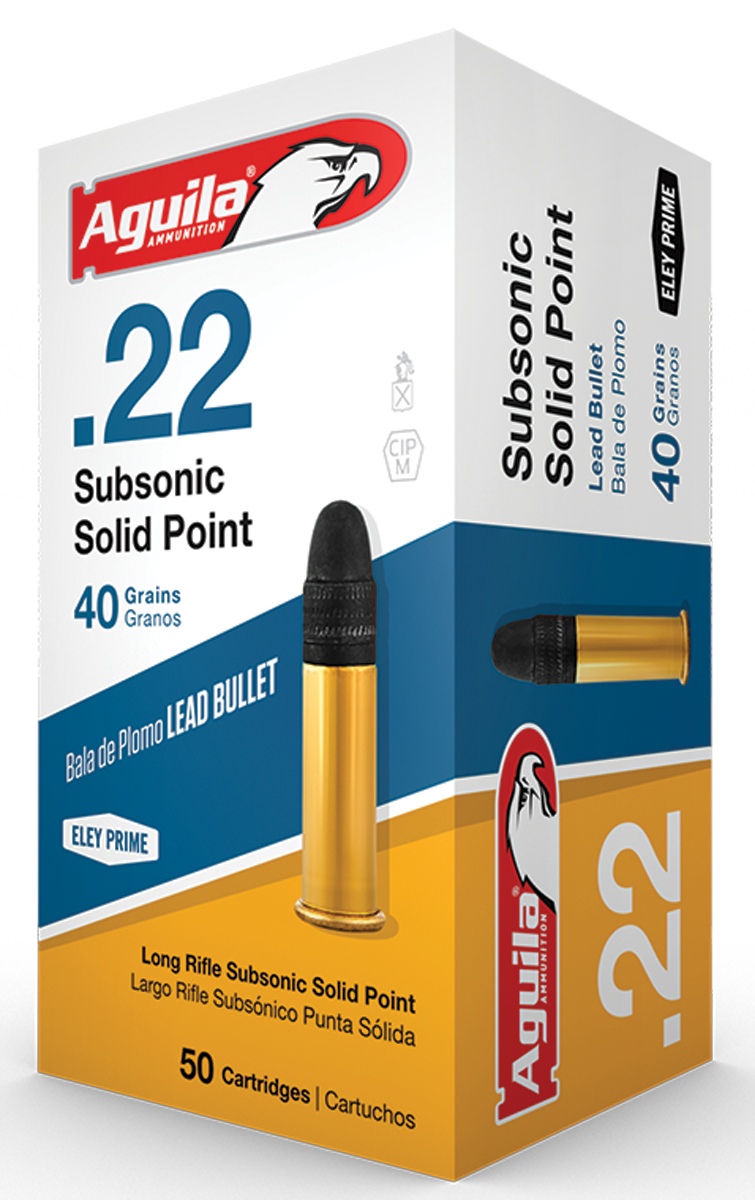 Aguila Standard Subsonic Solid Point Ammo